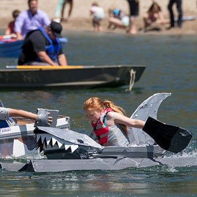 duct tape boat race